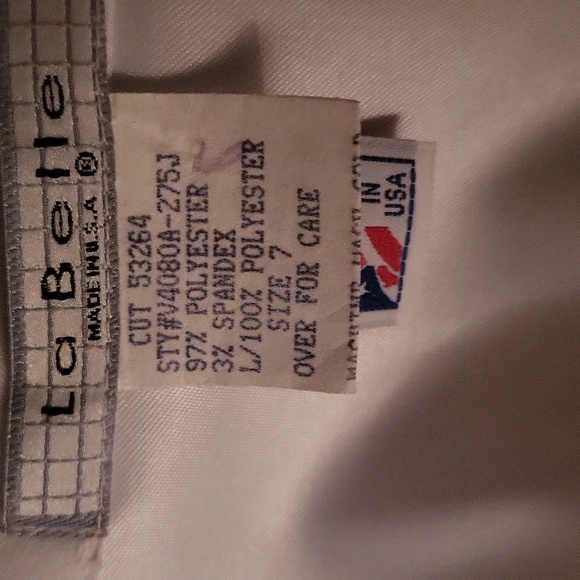 La Belle White Blazer and Pants Set NWT Blazer 7, Pants 11 - Picture 8 of 14